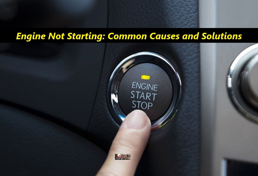 Pressing Engine Start Stop Button