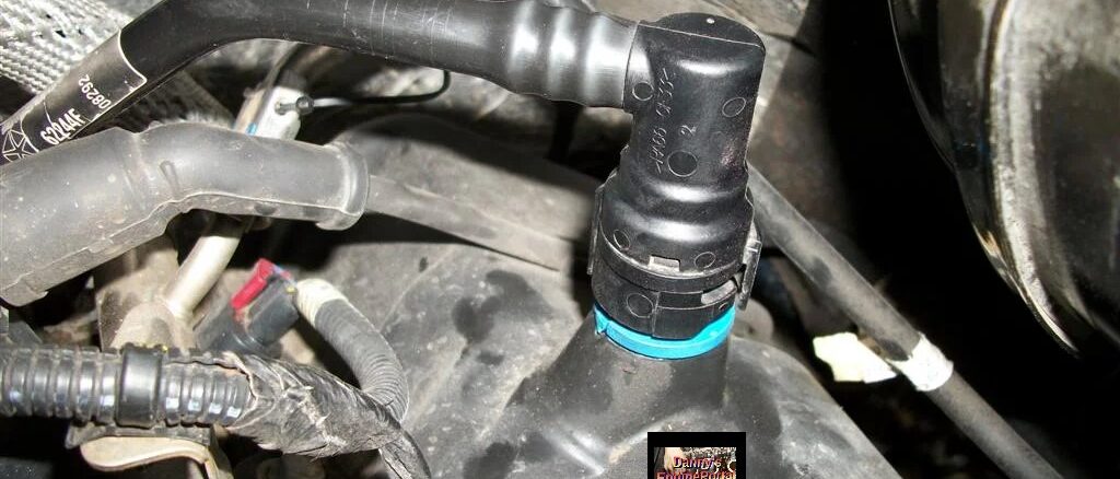 (PCV) Valve on engine