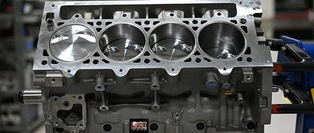 Engine Bottom End Block Assembly