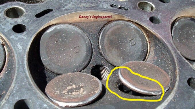 Bent Valves In Cylinder Head Bent Valves In Cylinder Head