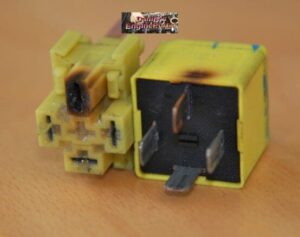 Burnt Out Fuel Pump Relay And Connector