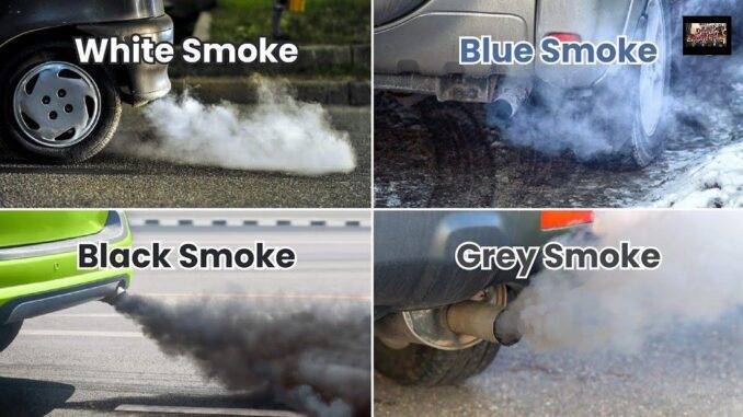 Exhaust Smoke: When Do You See It, And What Color Is It