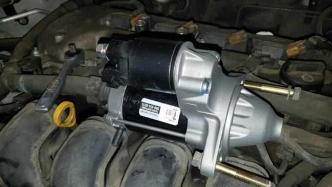 Starter Motor Going Bad - May Display A Few Symptoms First