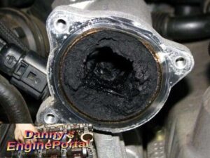 Carbon Buildup On (EGR) Valve