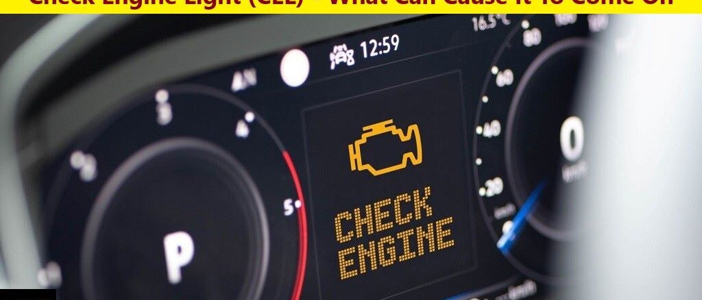 Check Engine Light (CEL) on Dashboard