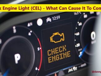 Check Engine Light (CEL) - What Can Cause It To Come On