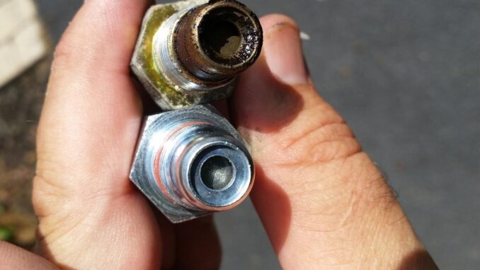 comparing old to new pcv valve