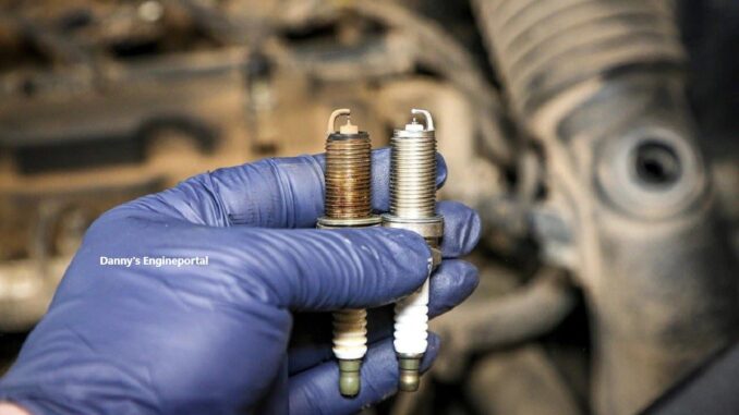 Comparing old to new spark plug