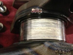 Crankshaft Damage From Spun Bearing