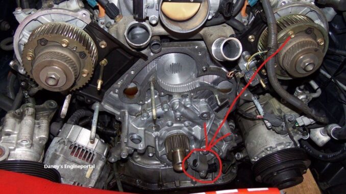 Crankshaft position sensor location4