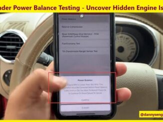 Cylinder Power Balance Testing - Uncover Hidden Engine Issues