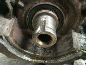 Damaged Crankshaft Keyway