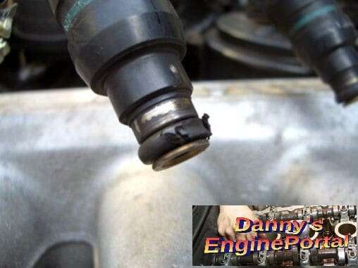 Damaged Injector O-Ring