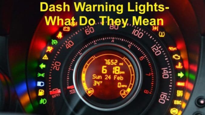 Flashing Or Blinking Dash Warning Lights