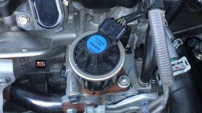 (EGR) Valve: Allows Exhaust Gas To Re-enter The Intake System