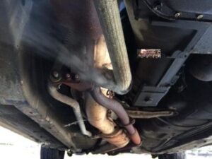 Engine Coolant Burning In Exhaust