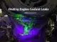 finding engine coolant leaks with UV dye and light