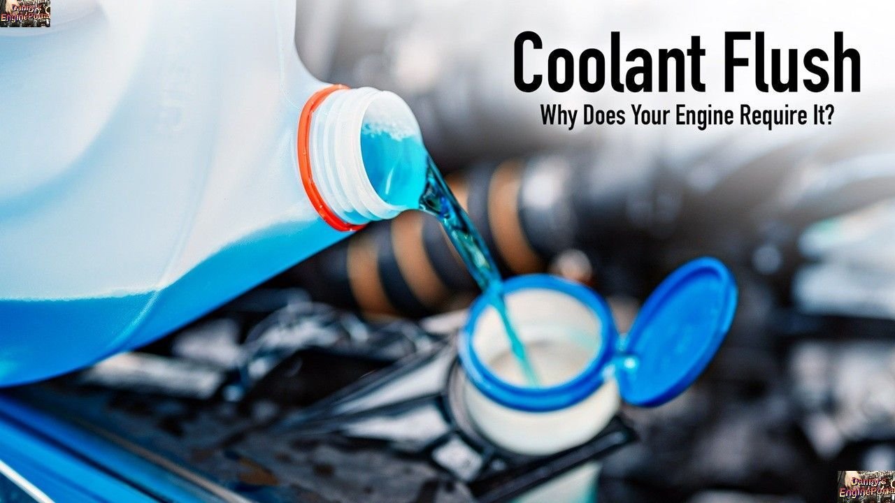 Engine coolant flush