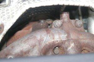 Visual Crack On Exhaust Manifold