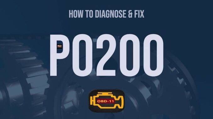 P0200 Through P0299: Fuel And Air Metering (Injector Circuit)