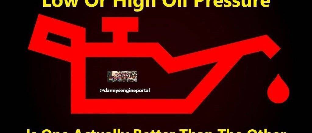 Low Or High Oil Pressure