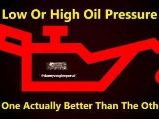 Low Or High Oil Pressure