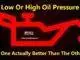 Low Or High Oil Pressure