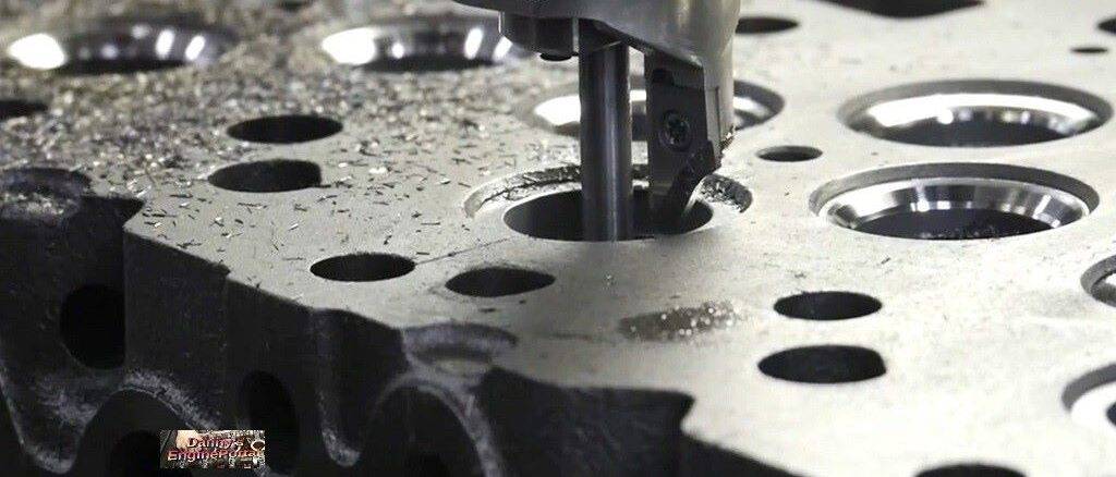 Machining Cylinder Head To Accept Valve Seats