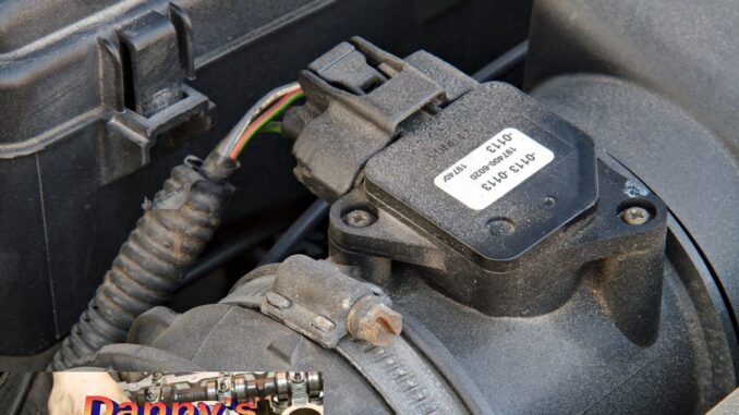 Mass Air Flow (MAF) Sensor in air duct