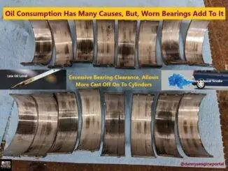 Oil Consumption Has Many Causes, But, Worn Bearings Add To It