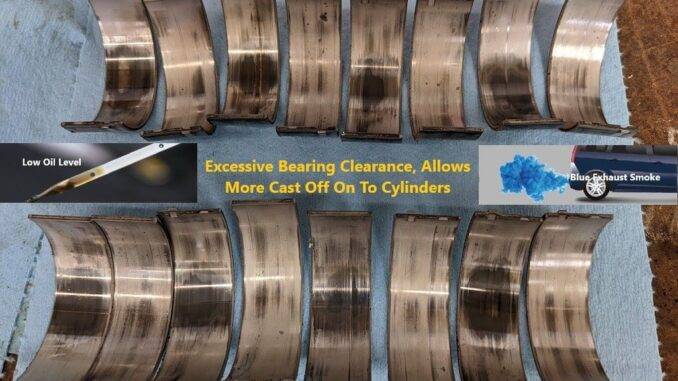 Oil Consumption Has Many Causes, But, Worn Bearings Add To It Oil Consumption Has Many Causes, But, Worn Bearings Add To It