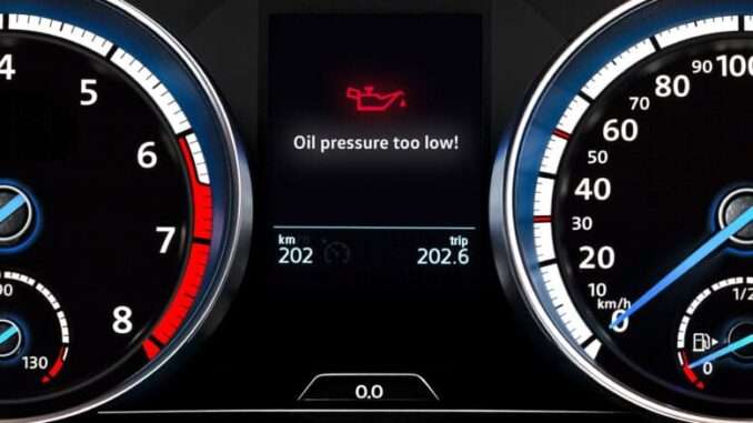 Engine Oil Pressure Low - Common Causes And Ways To Fix It