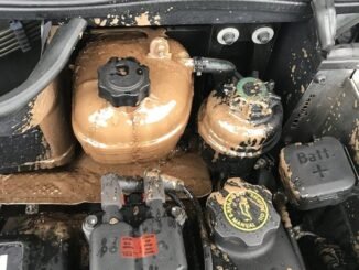 Oil in coolant tank