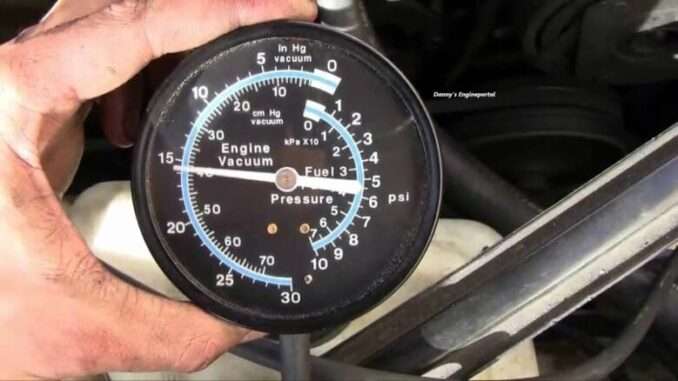 Using A Vacuum Gauge, To Test The Condition Of Your Engine