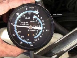 Using A Vacuum Gauge, To Test The Condition Of Your Engine