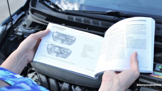 Reading Car Owners Manual Reading Car Owners Manual