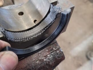 Rear main rope seal conversion