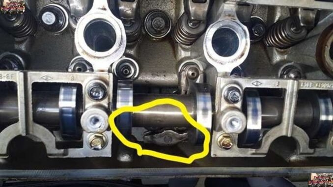Rocker Arm Dislodged