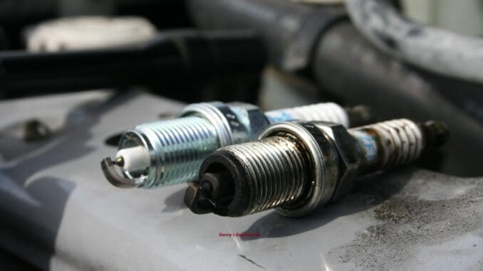 Spark Plug New vs Old