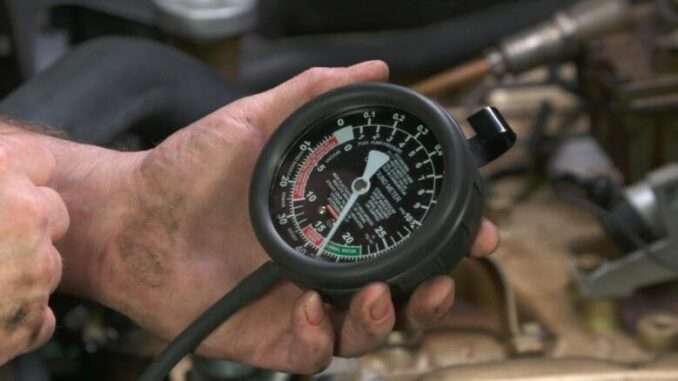 Using A Vacuum Gauge