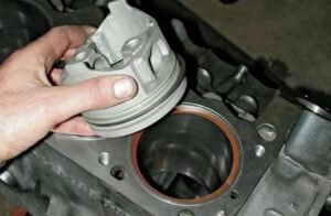 Utilized Your Old Piston As A Tool