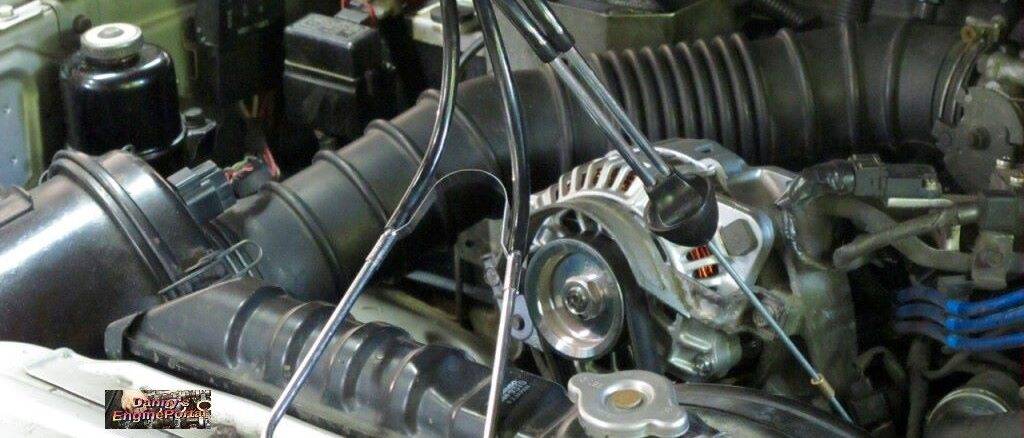 Using Stethoscope to Find Engine Noise