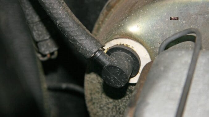 Leaks From Power Brake Booster