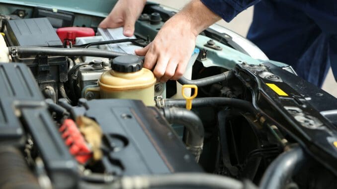 Visual Inspection Of The Engine