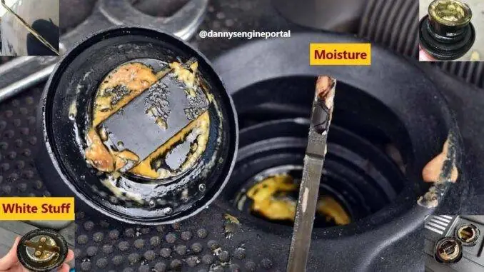 White Stuff Under My Oil Filler Cap - What Is It ? Is It Bad ?