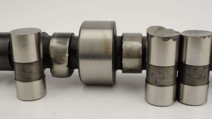 Worn Valve Lifters And Camshaft