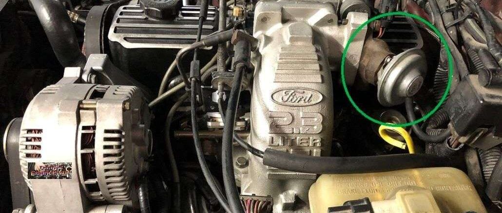(EGR) Valve Location on Engine