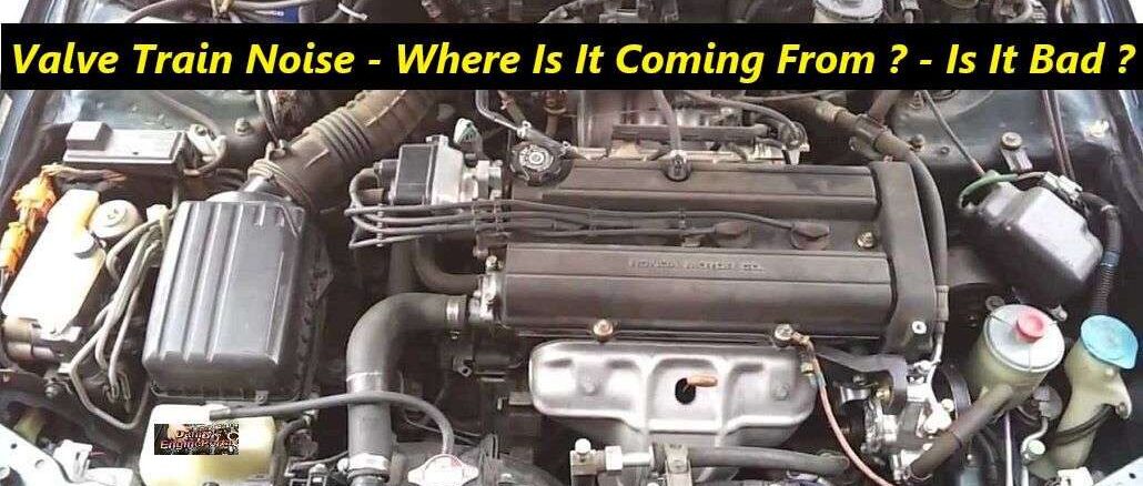 Listening for Valve Train Noise Under Hood