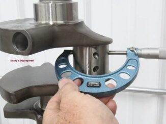 measuring crankshaft connecting rod journal