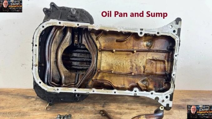 oil pan and sump